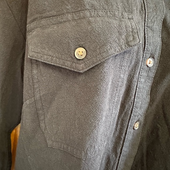 Style & Co button down dress. Size Medium. - Picture 2 of 10